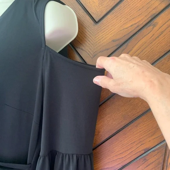 INC International Concepts black dress size Large - Picture 10 of 14